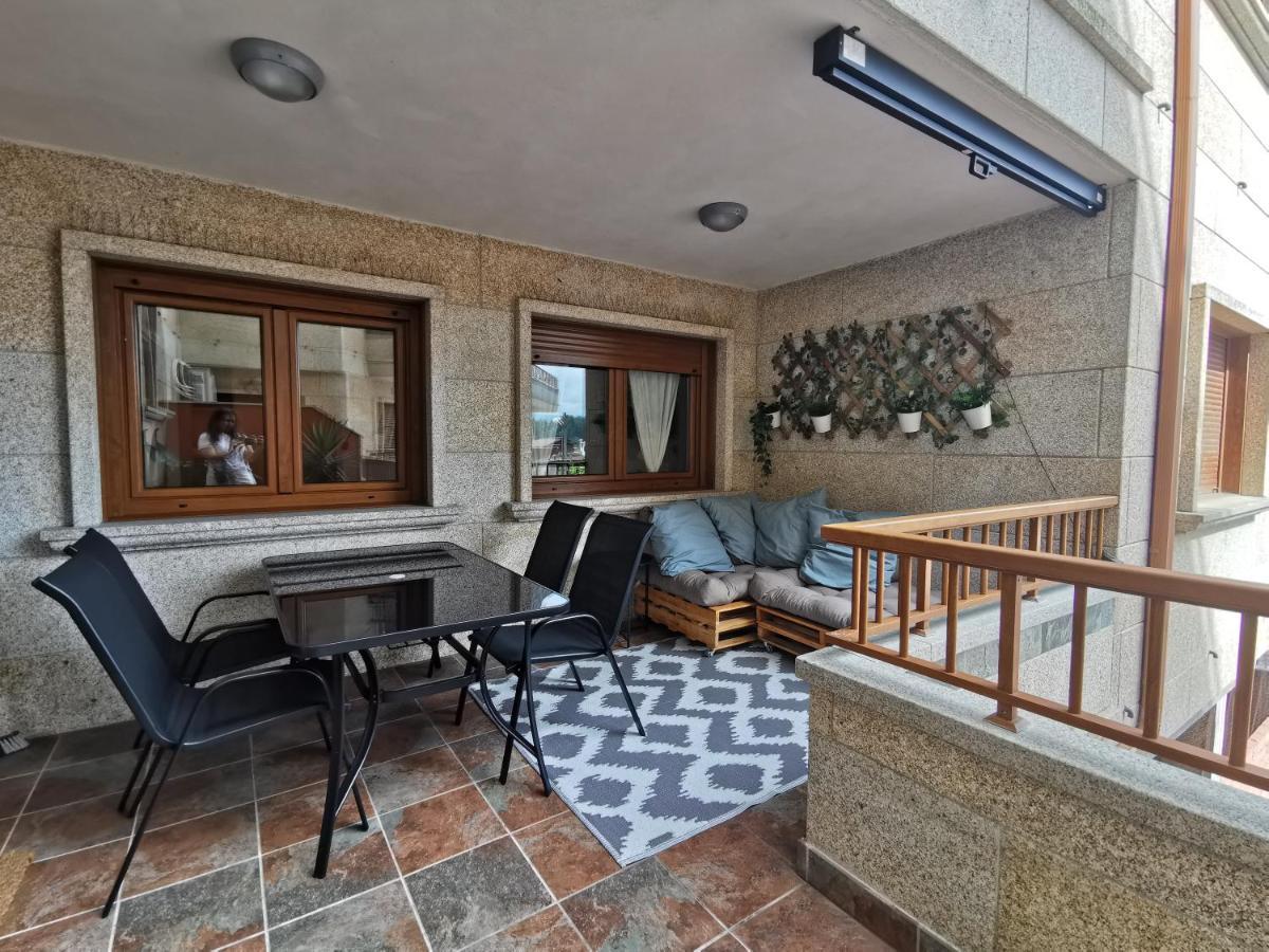 Precioso apartamento en la playa de la Lanzada. Sanxenxo Exterior foto